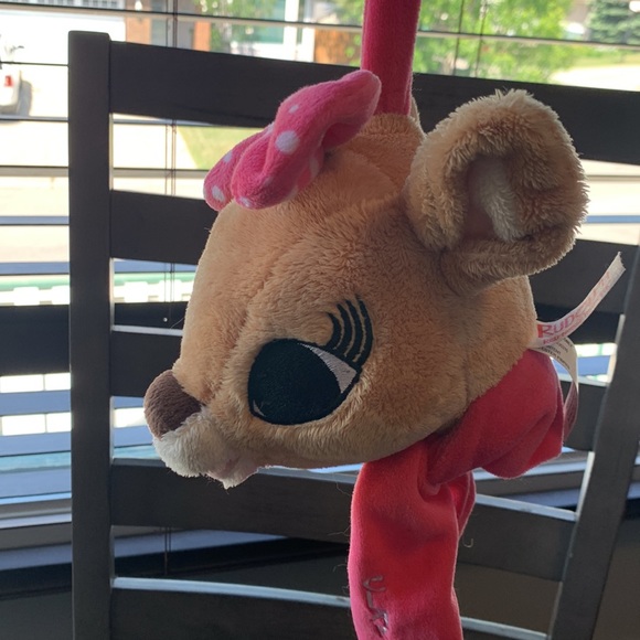 Rudolph the Red Nosed Reindeer Clarice hanging plush head - Picture 3 of 6
